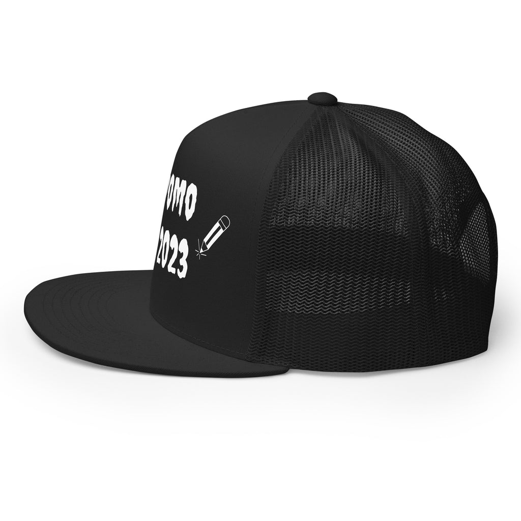 "Writer" Trucker Cap Multi Color/White