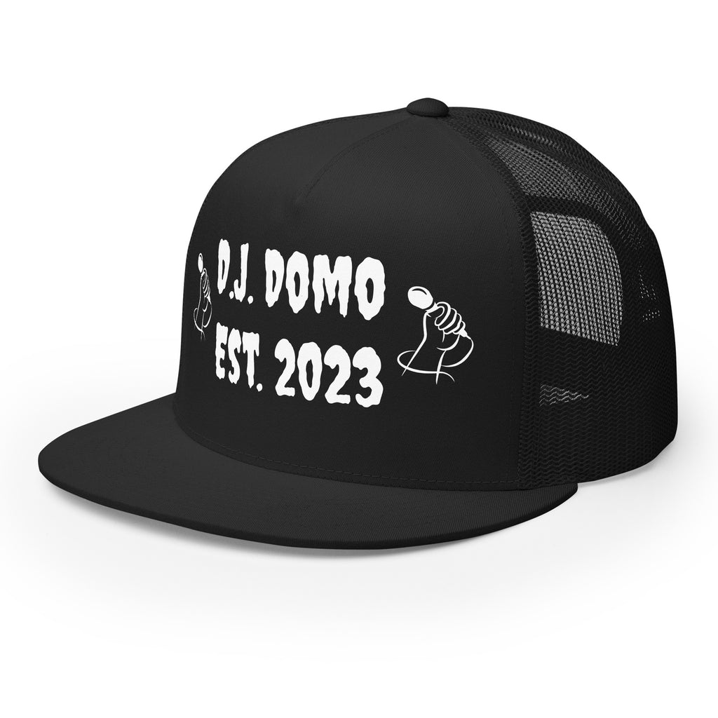 "Mic" Trucker Cap Multi Color/White