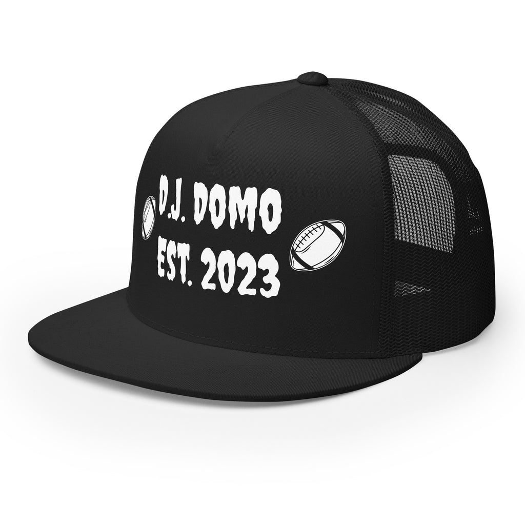 "Football" Trucker Cap Multi Color/White