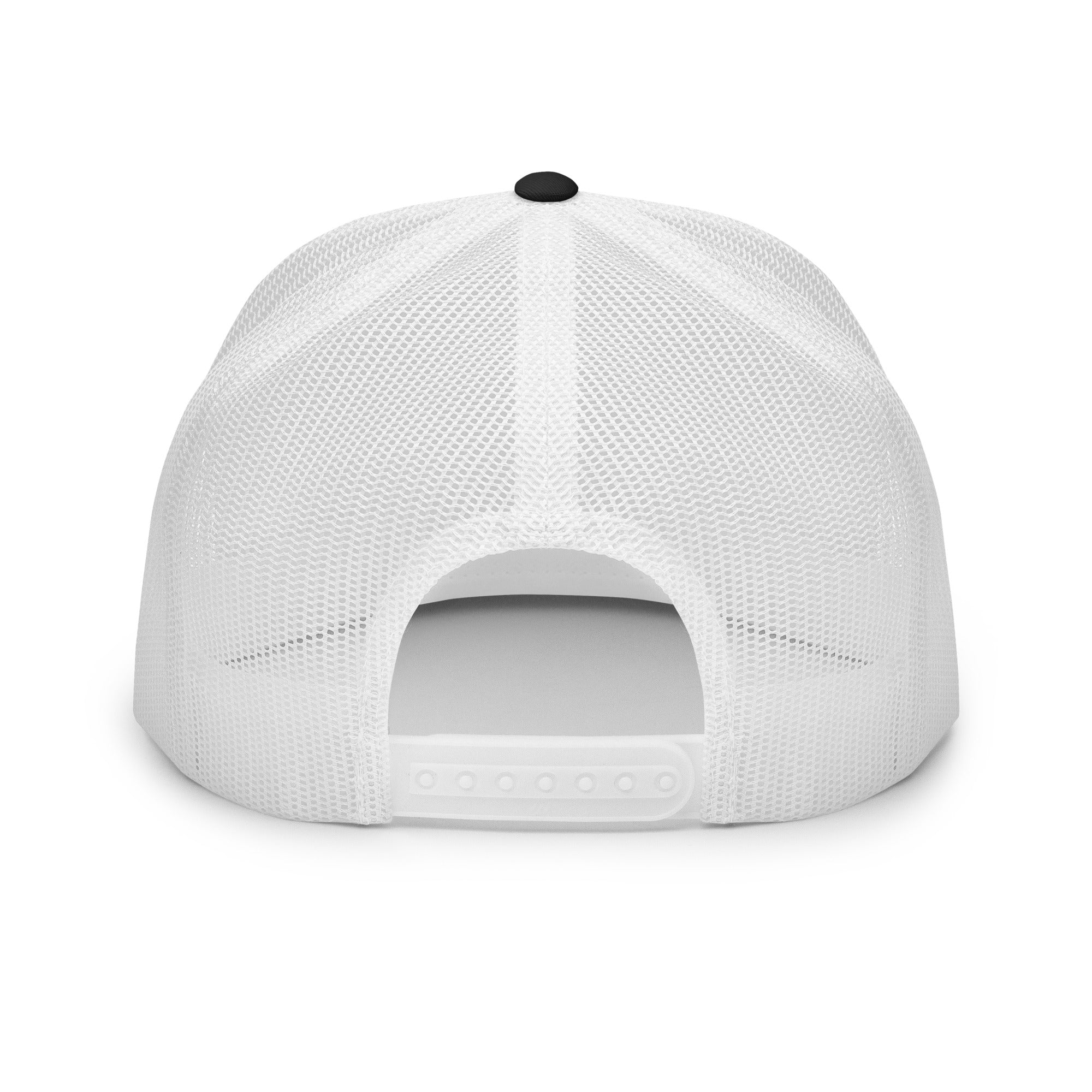 "Biker" Trucker Cap Multi Color/Red