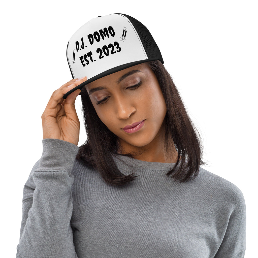 "Writer" Trucker Cap Multi Color/Black