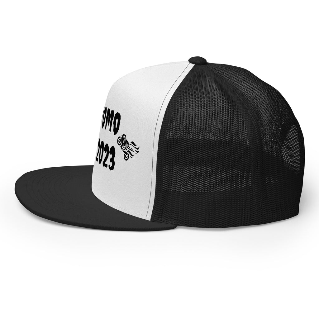 "Biker" Trucker Cap Multi Color/Black
