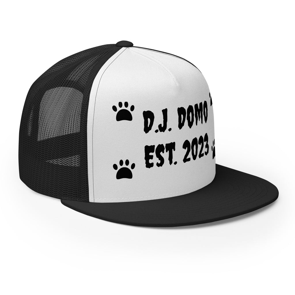 "Dog Paws" Trucker Cap Multi Color/Black