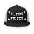 "Dog Paws" Trucker Cap Multi Color/White