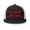 "Dog Paws" Trucker Cap Multi Color/Red