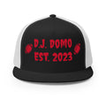 "Football" Trucker Cap Multi Color/Red