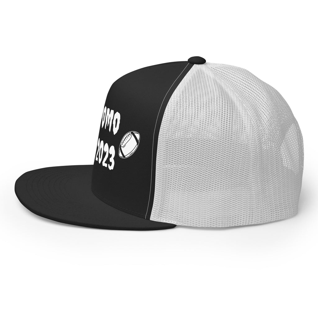"Football" Trucker Cap Multi Color/White