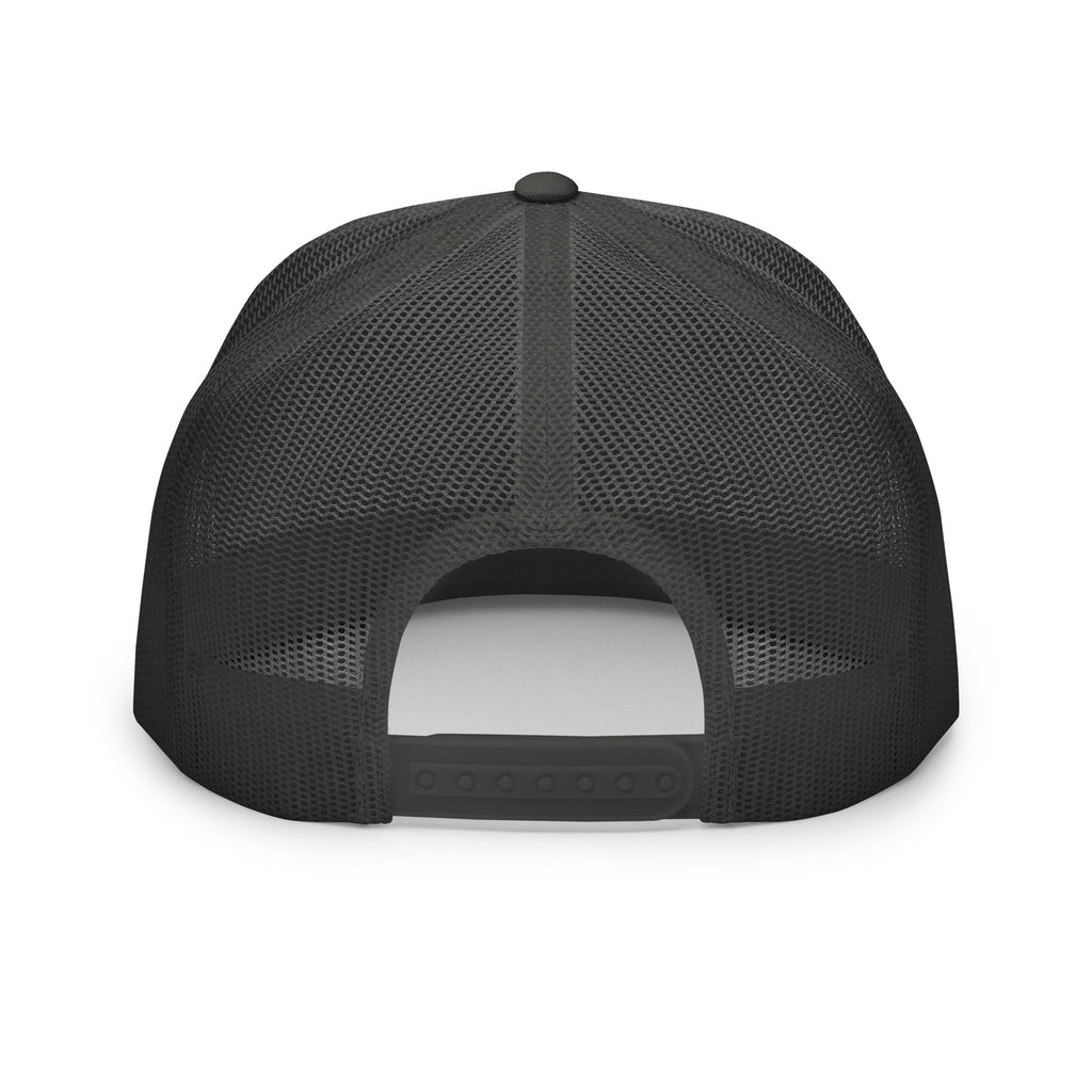 "Basketball" Trucker Cap Multi Color/Red