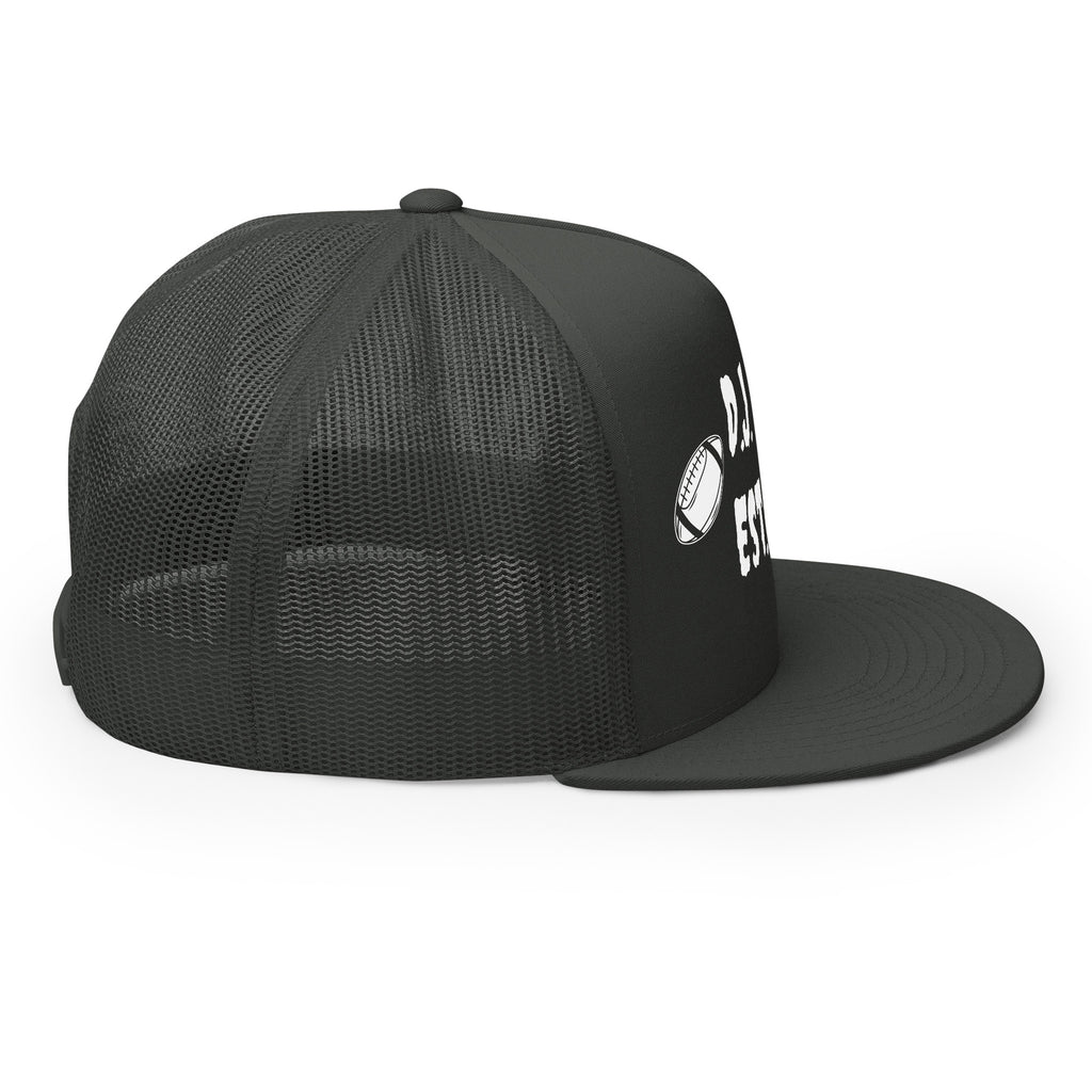 "Football" Trucker Cap Multi Color/White