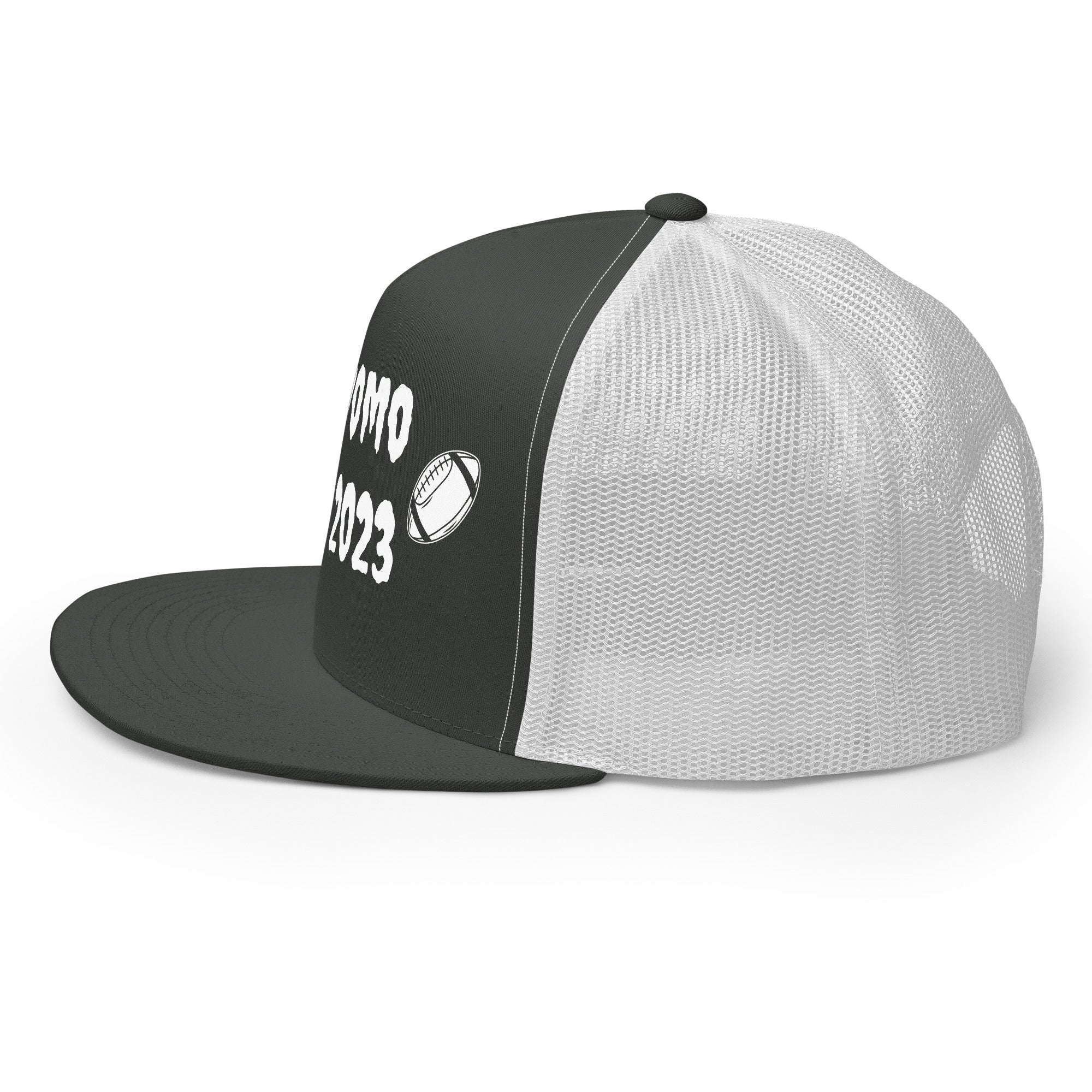 "Football" Trucker Cap Multi Color/White