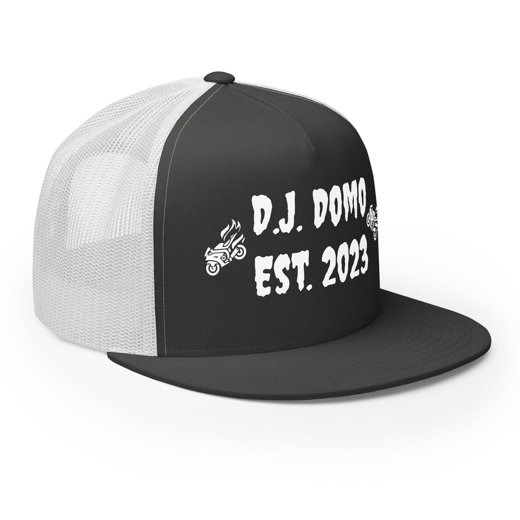 "Biker" Trucker Cap Multi Color/White
