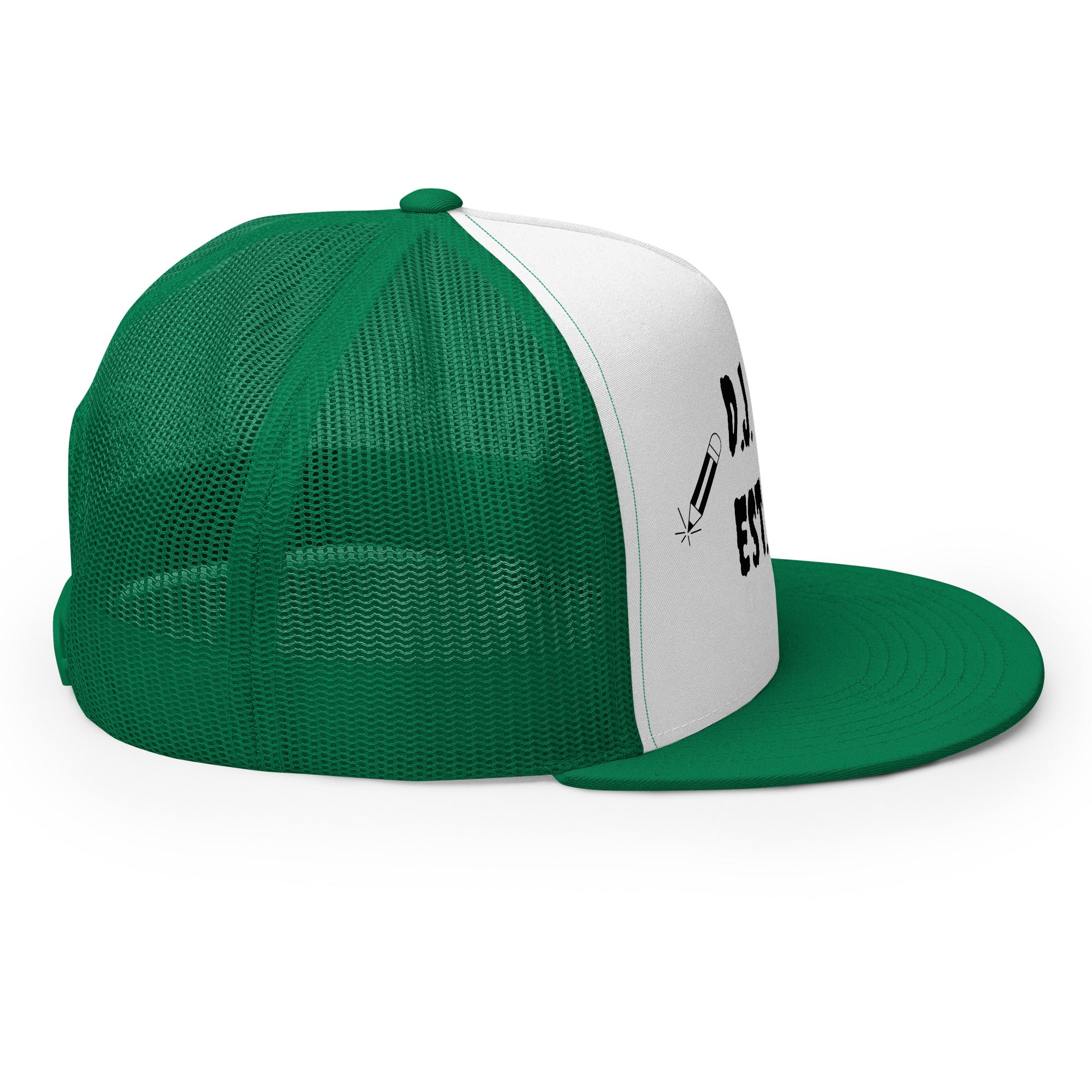 "Writer" Trucker Cap Multi Color/Black