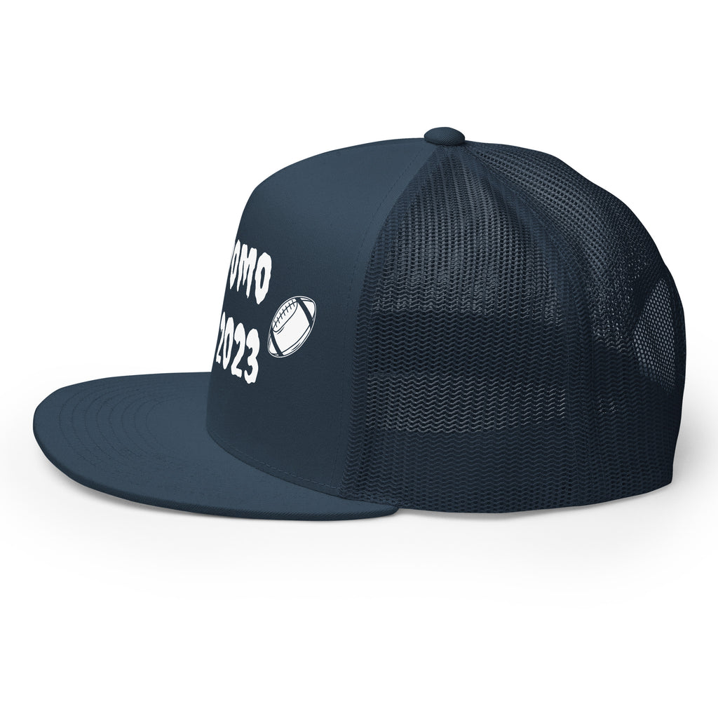 "Football" Trucker Cap Multi Color/White