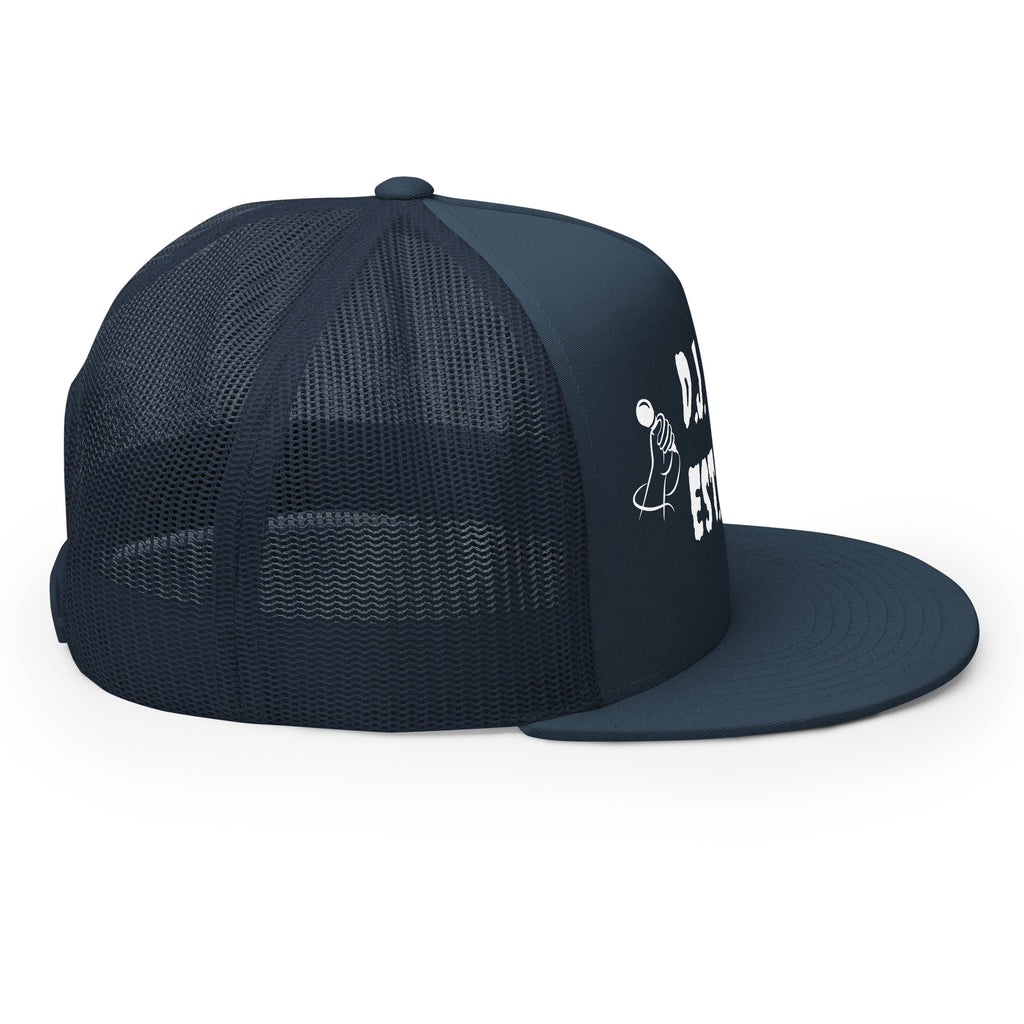 "Mic" Trucker Cap Multi Color/White
