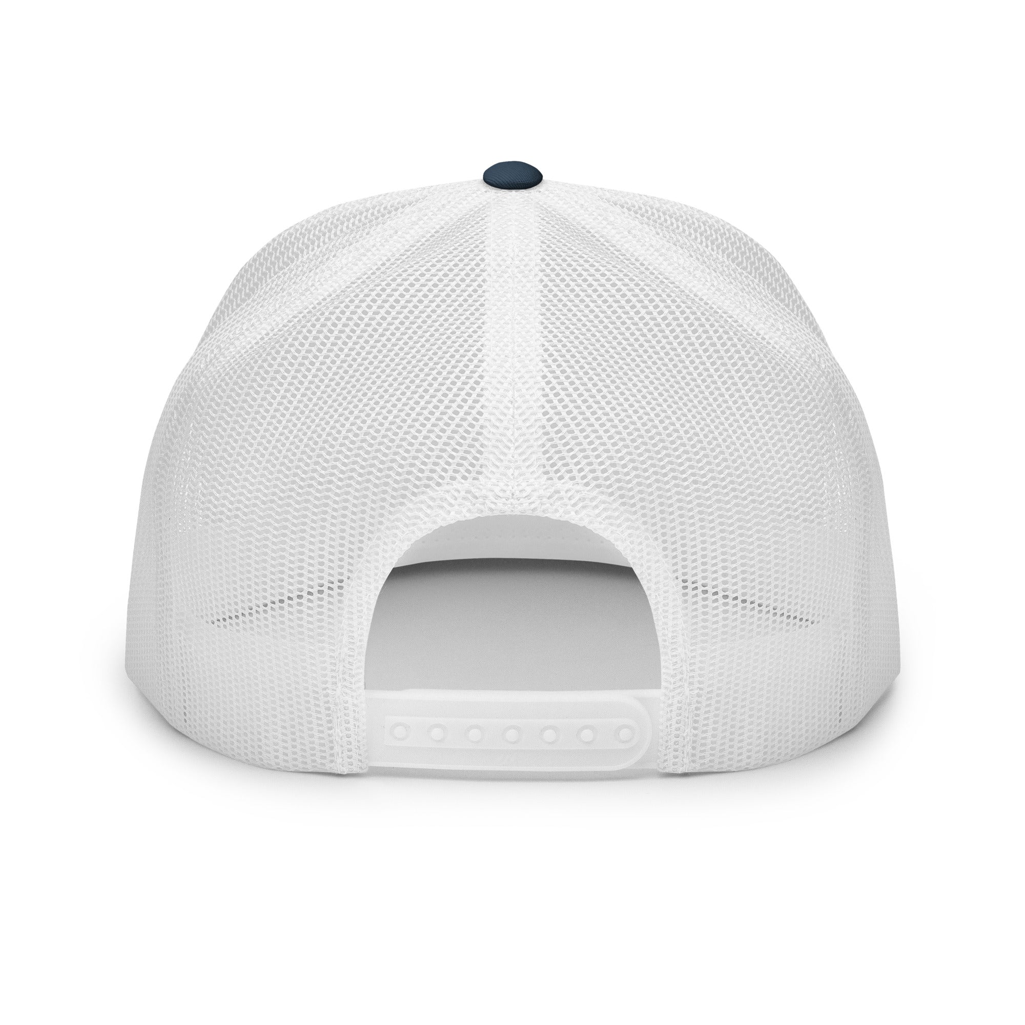 "Basketball" Trucker Cap Multi Color/White