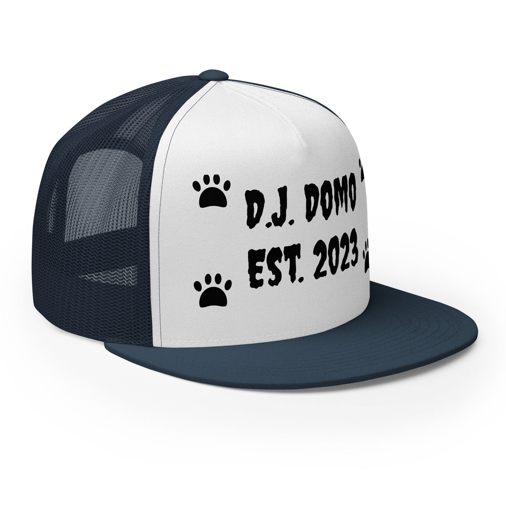 "Dog Paws" Trucker Cap Multi Color/Black