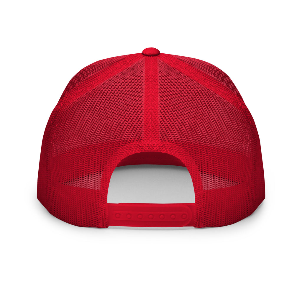 "Football" Trucker Cap Multi Color/Light Blue