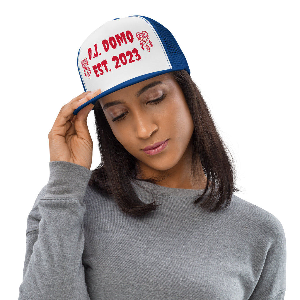 "Heart Catchers" Trucker Cap Multi Color/Red