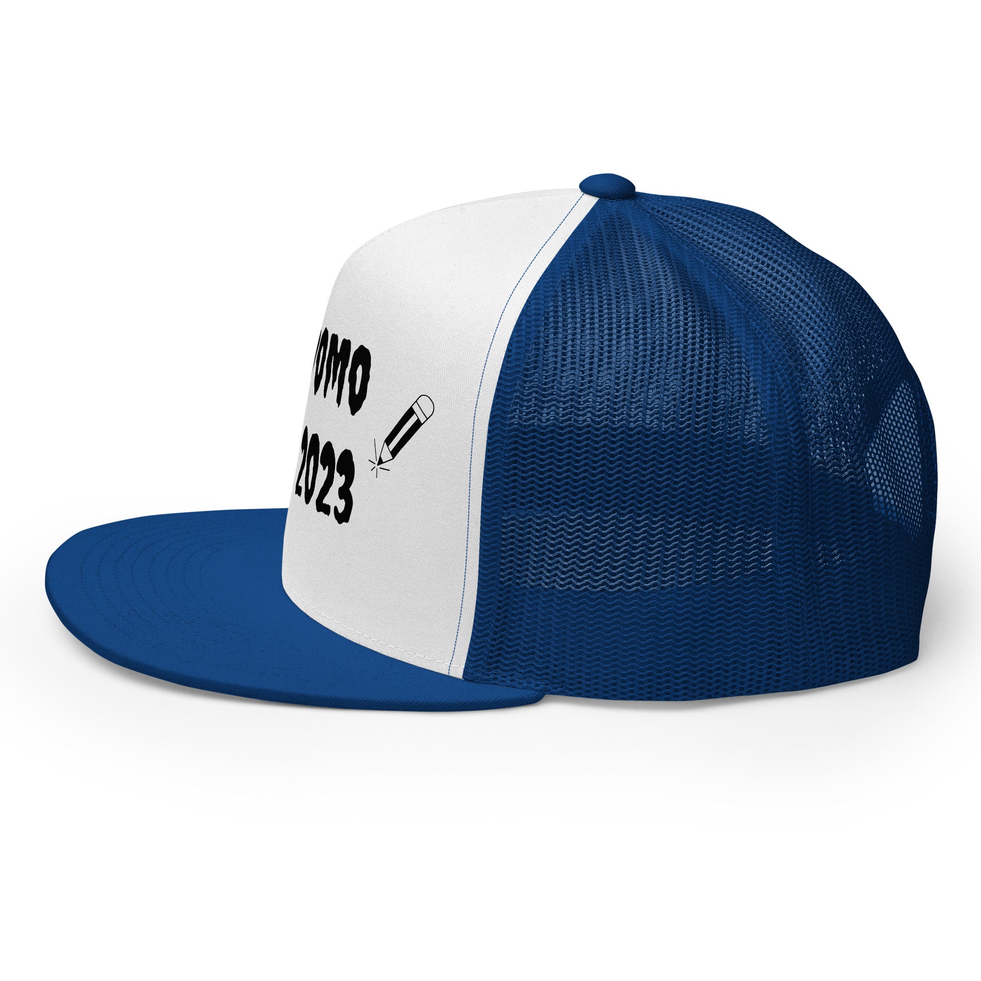 "Writer" Trucker Cap Multi Color/Black