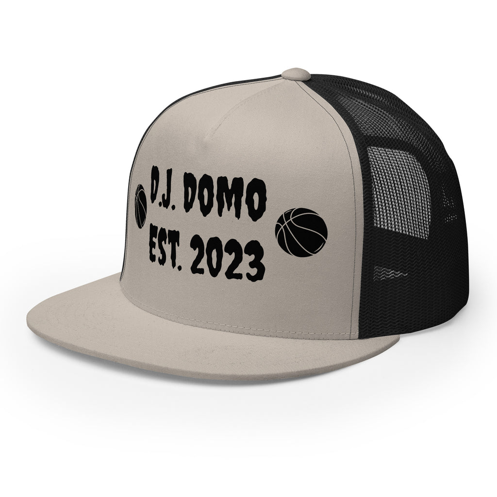 "Basketball" Trucker Cap Multi Color/Black