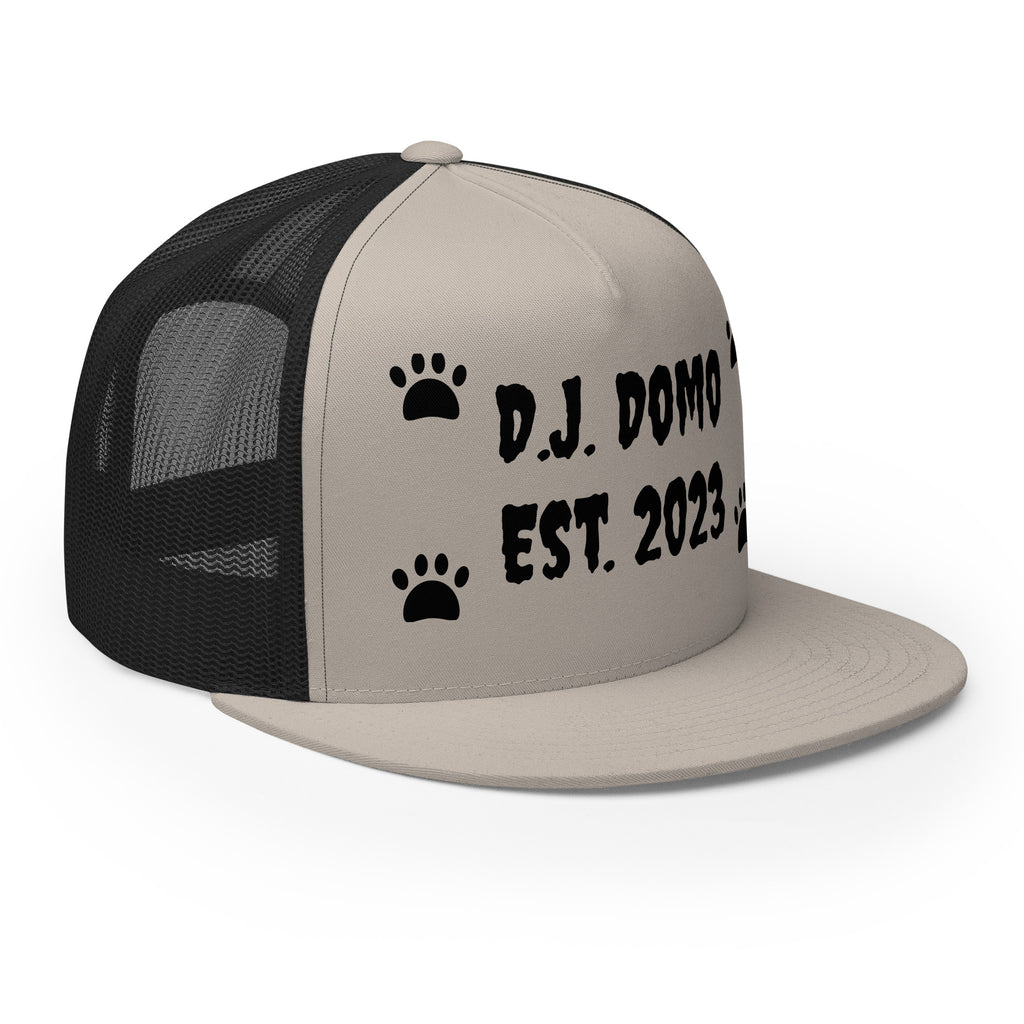 "Dog Paws" Trucker Cap Multi Color/Black
