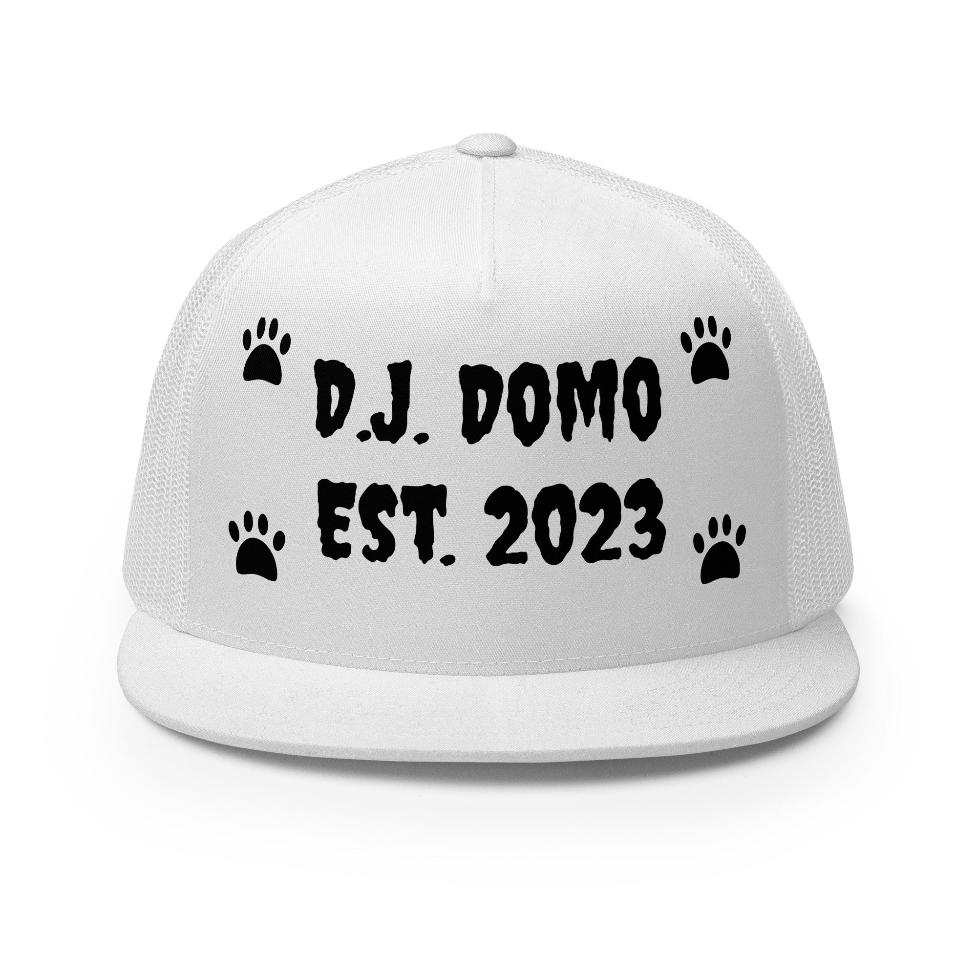 "Dog Paws" Trucker Cap Multi Color/Black
