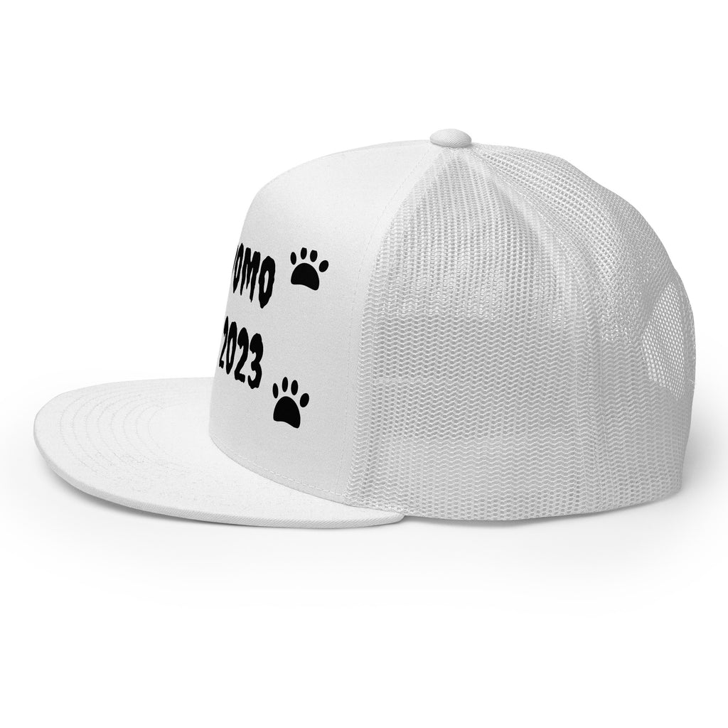 "Dog Paws" Trucker Cap Multi Color/Black