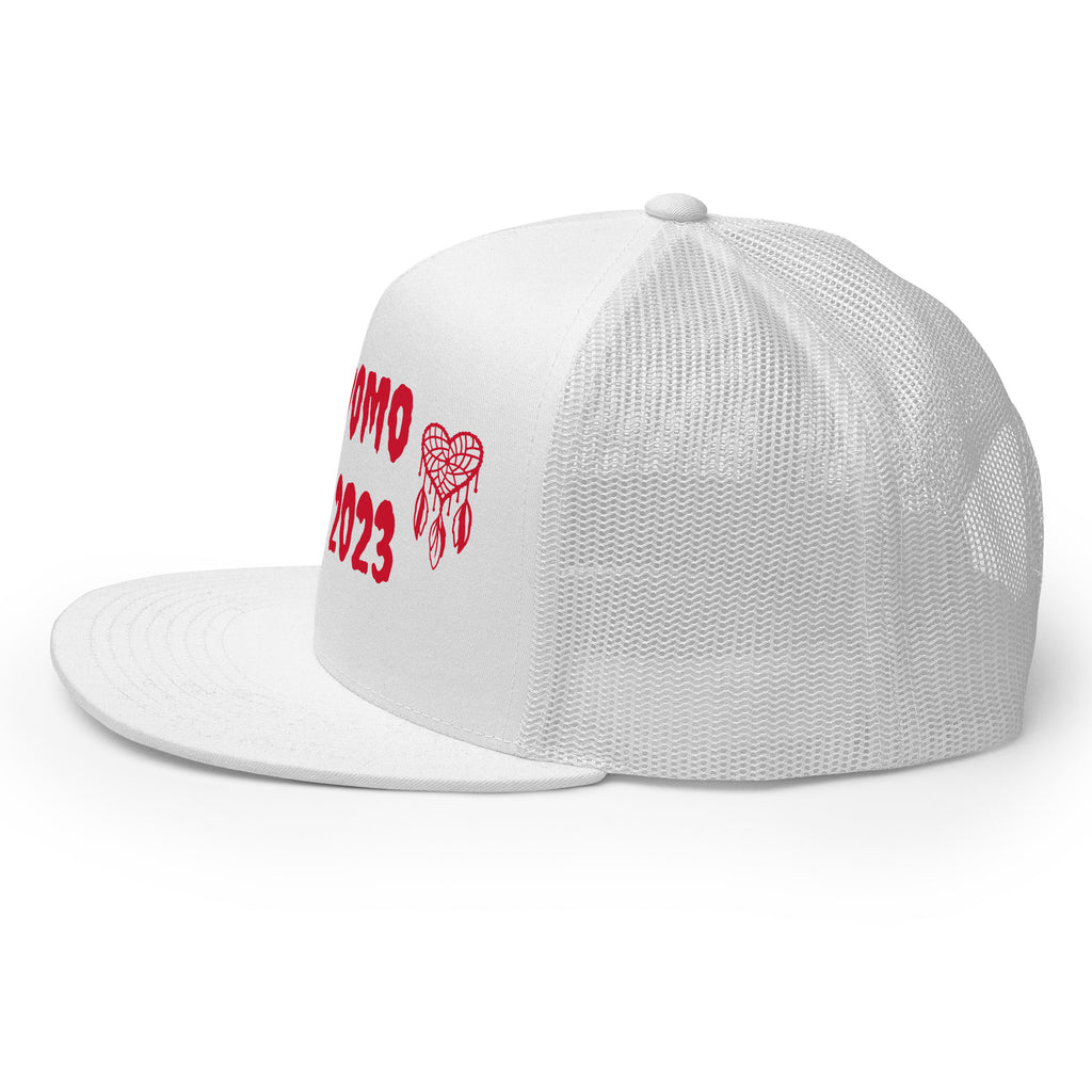 "Heart Catchers" Trucker Cap Multi Color/Red