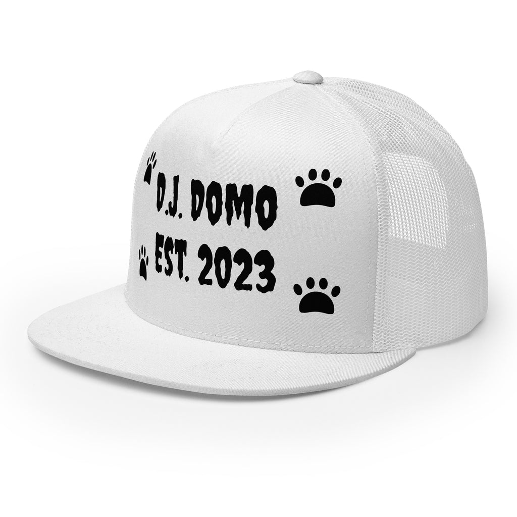 "Dog Paws" Trucker Cap Multi Color/Black