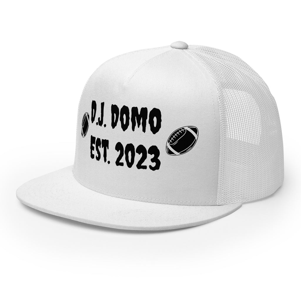 "Football" Trucker Cap Multi Color/Black