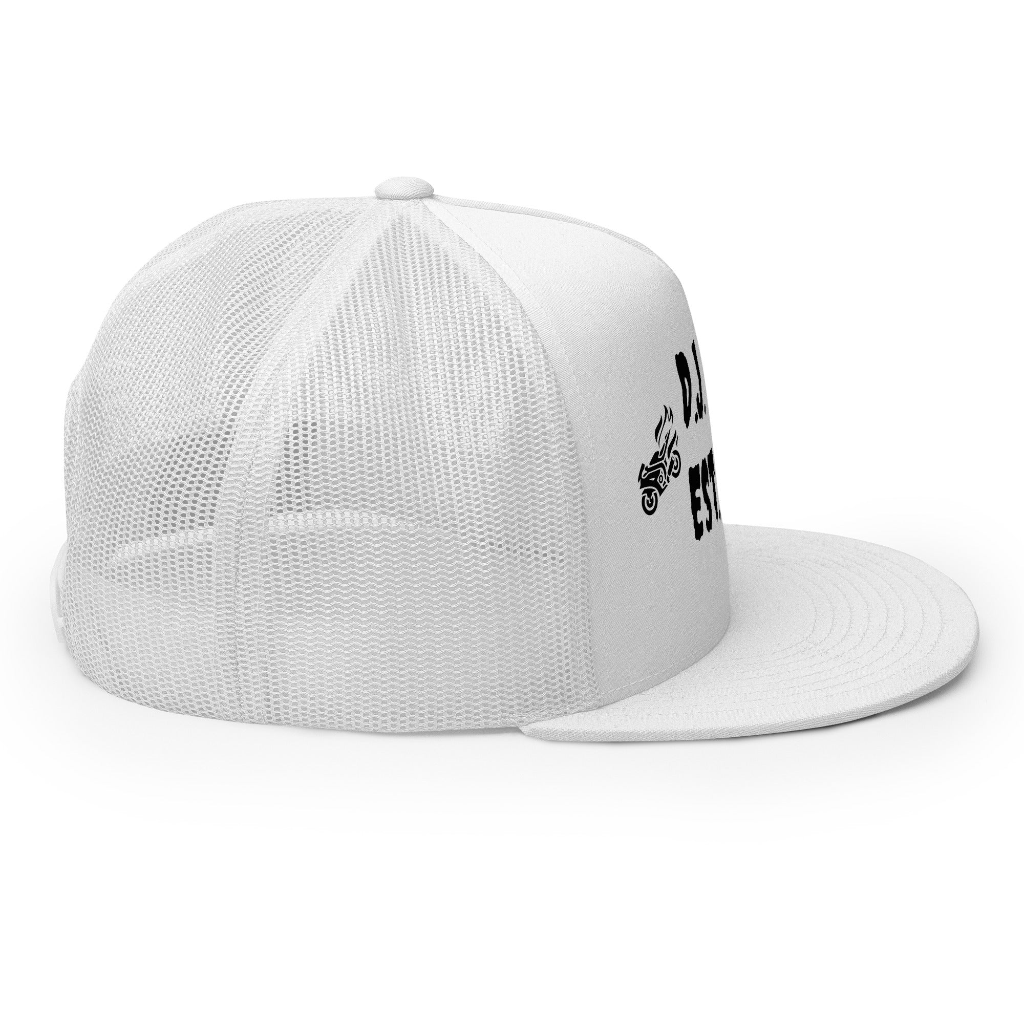 "Biker" Trucker Cap Multi Color/Black
