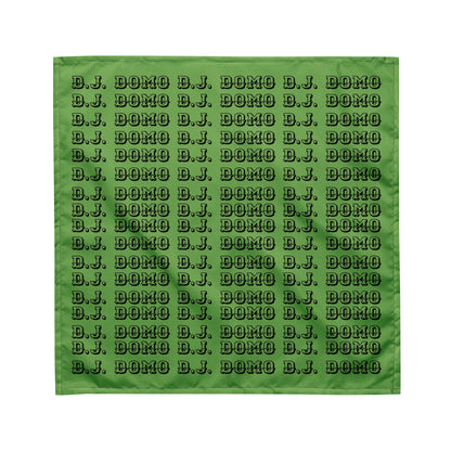 D.J. Domo Bandana Light Green/Black