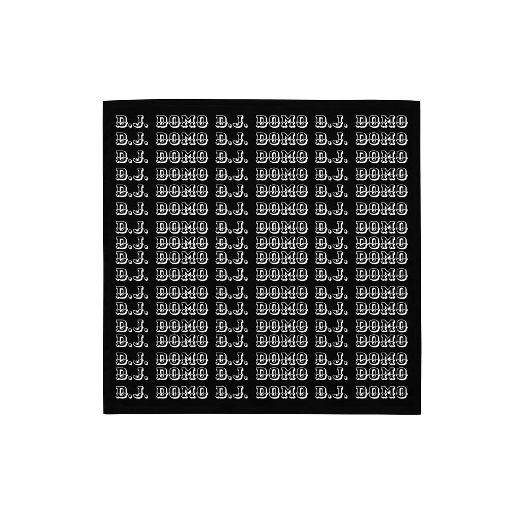 D.J. Domo Bandana Black/White