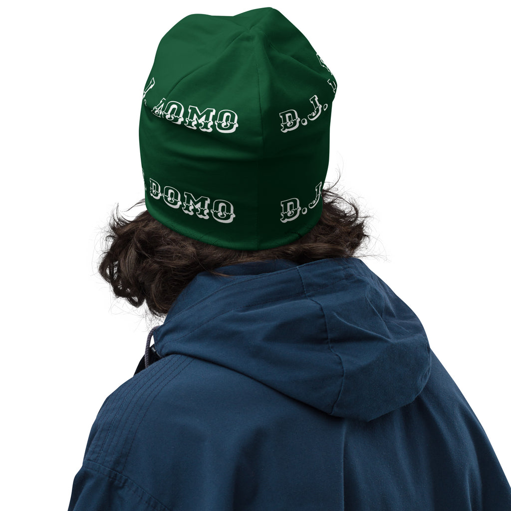 "PIE" Beanie Green/White