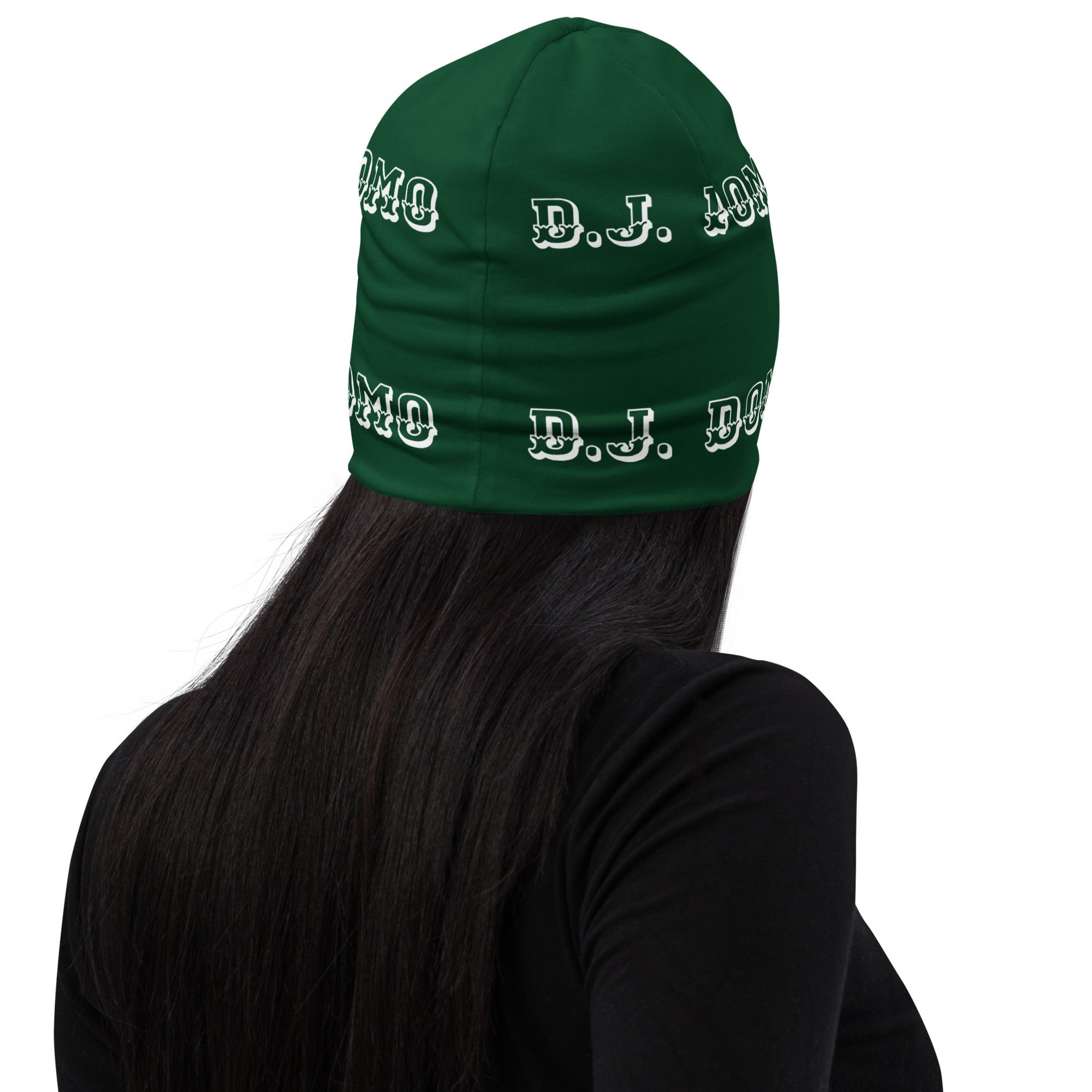 "PIE" Beanie Green/White