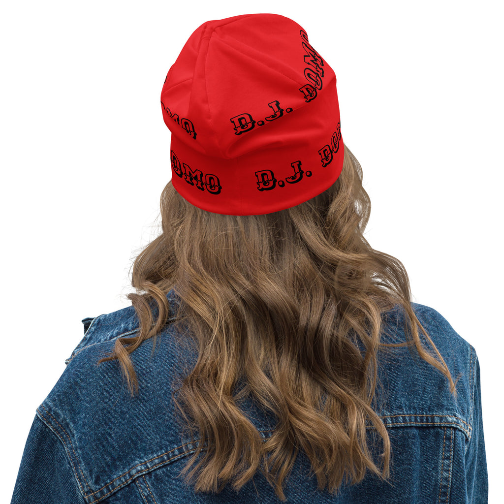 "PIE" Beanie Red/Black