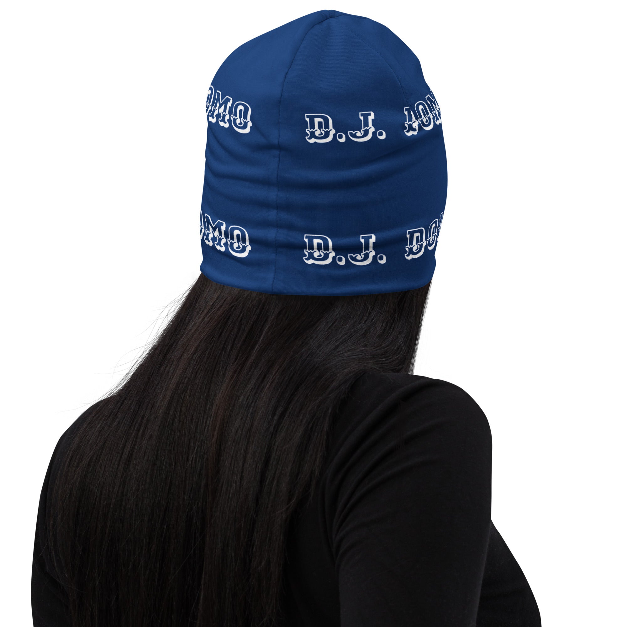 "PIE" Beanie Dark Blue/White