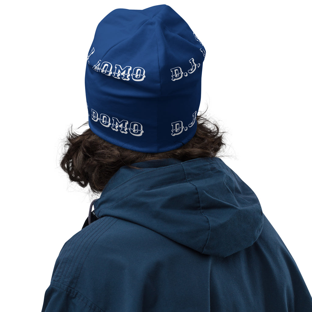 "PIE" Beanie Dark Blue/White