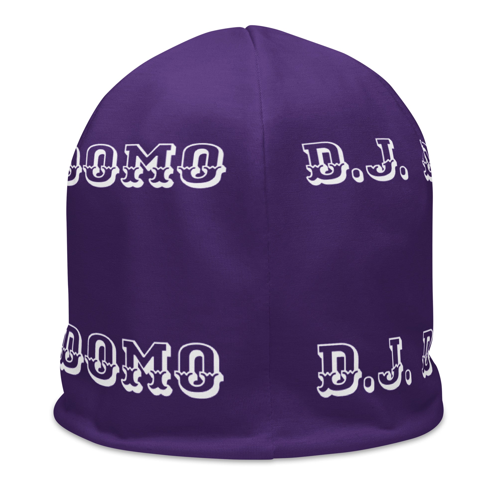 "LOYAL" Beanie Purple/White