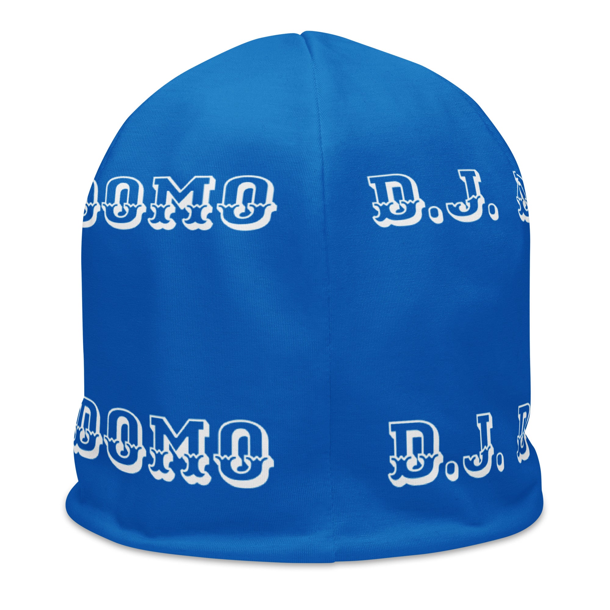 "LOYAL" Beanie Light Blue/White