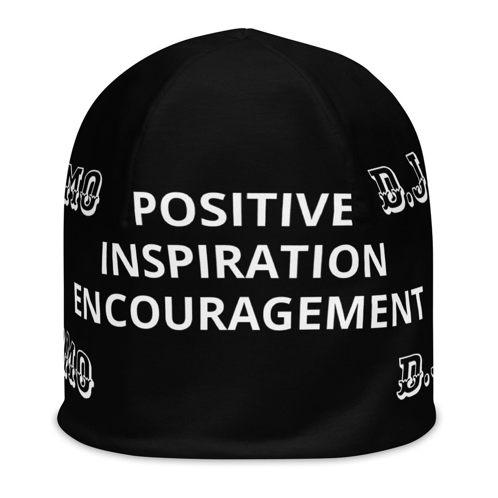 "PIE" Beanie Black/White
