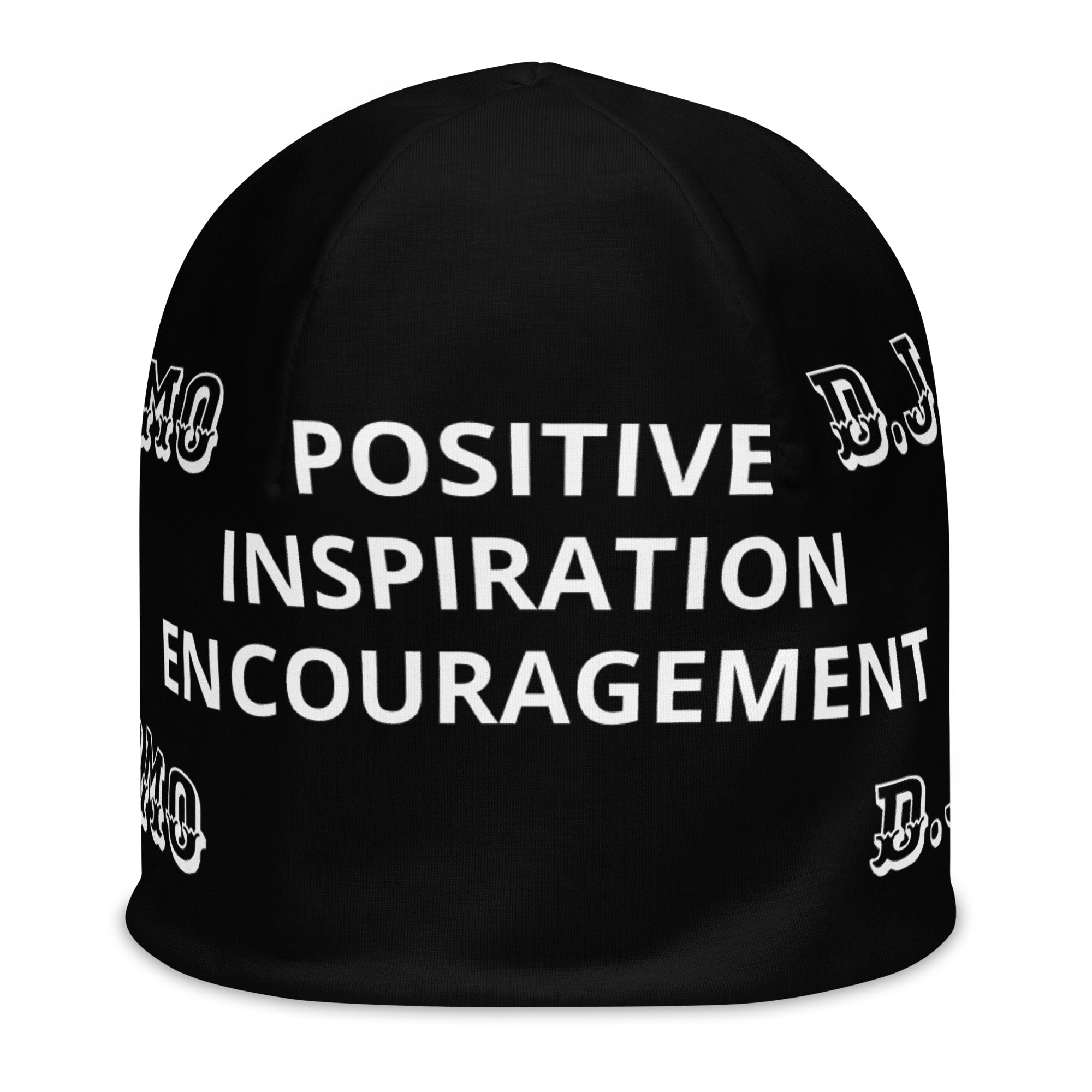 "PIE" Beanie Black/White
