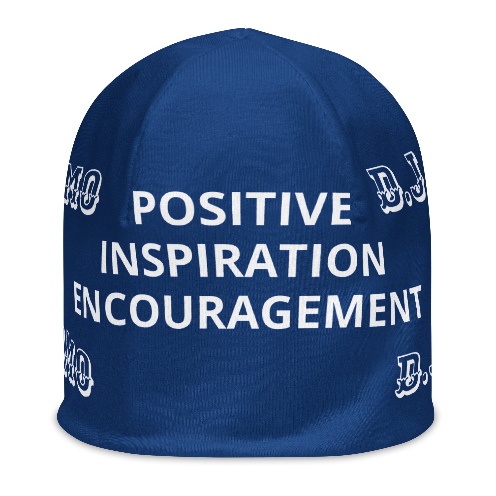 "PIE" Beanie Dark Blue/White