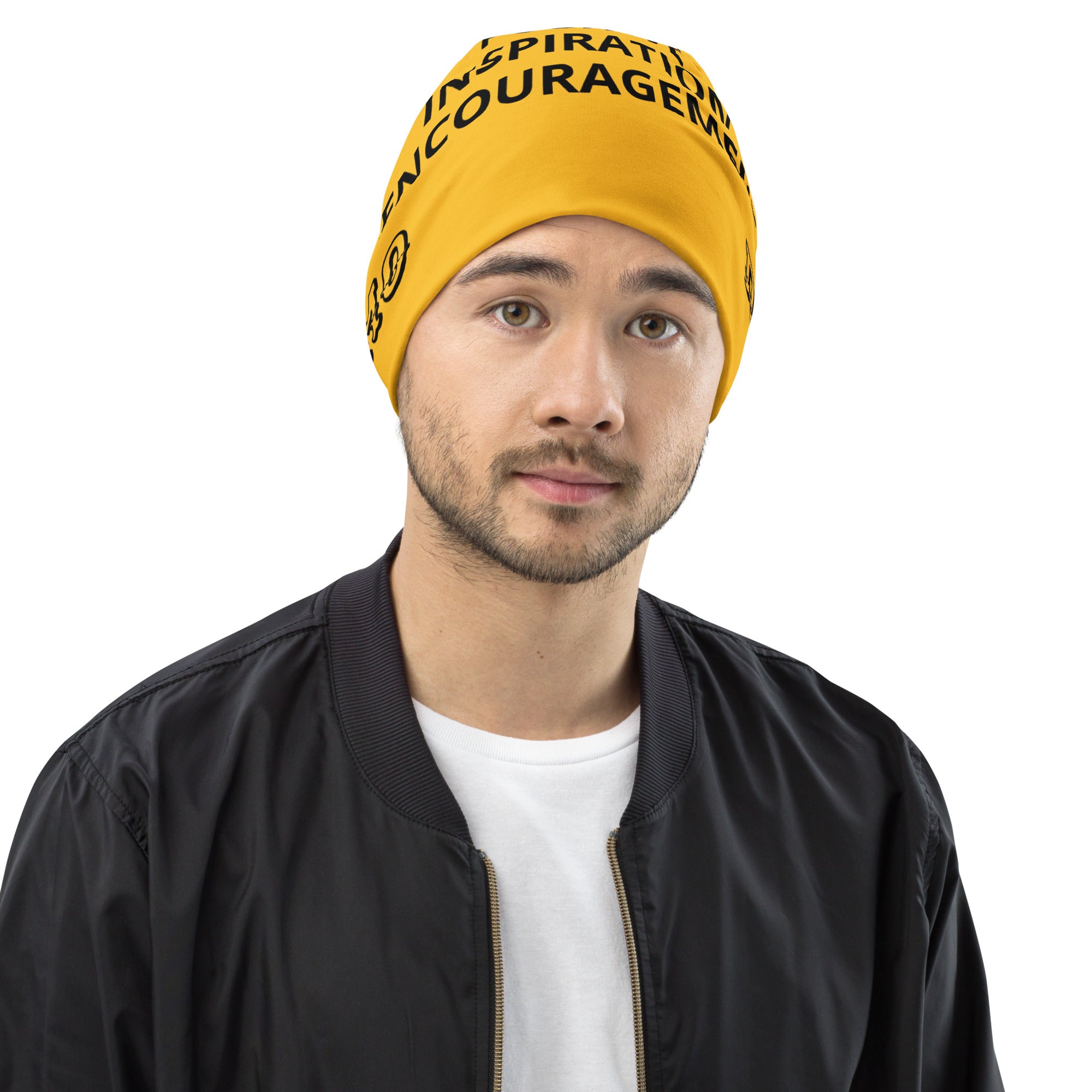 "PIE" Beanie Gold/Black