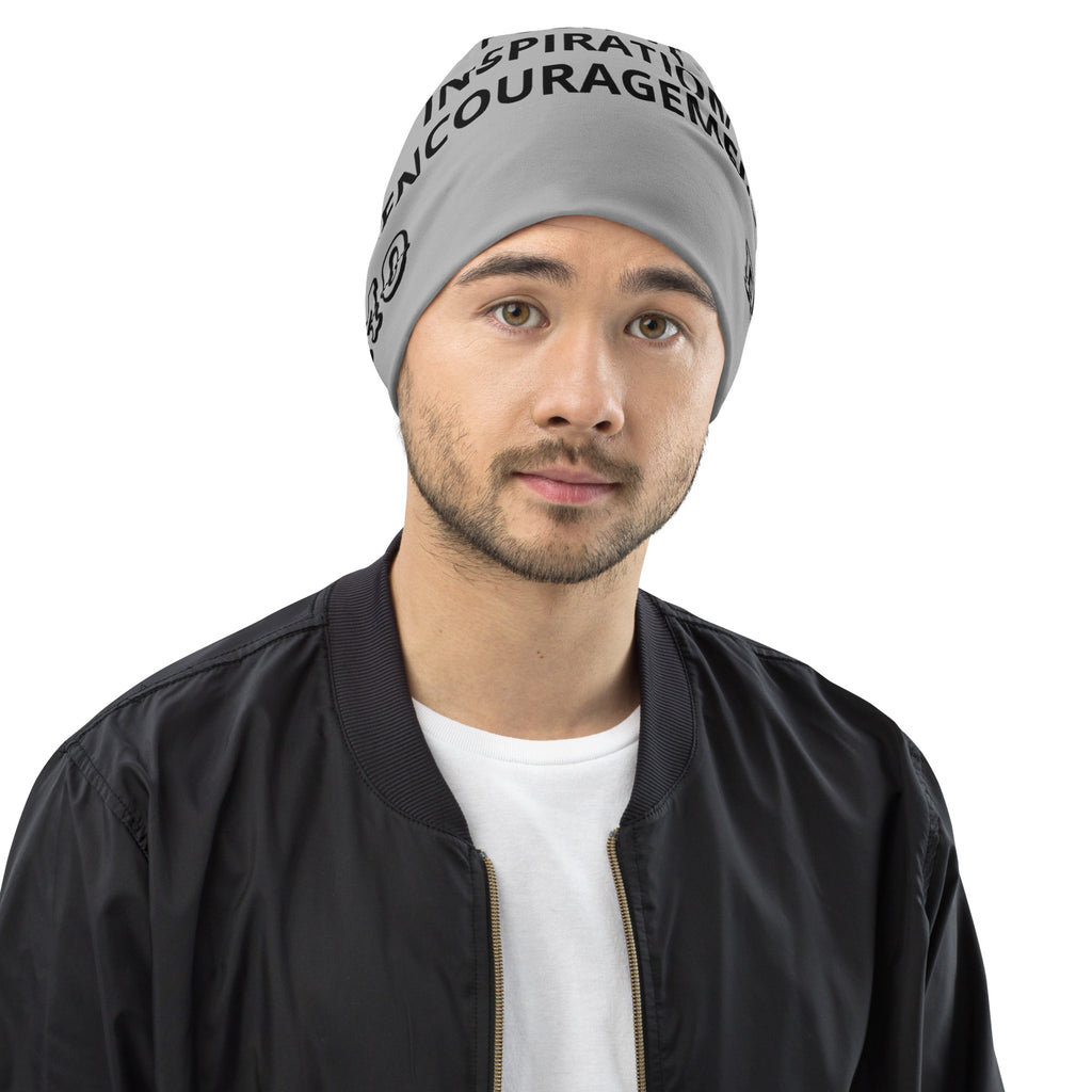 "PIE" Beanie Gray/Black