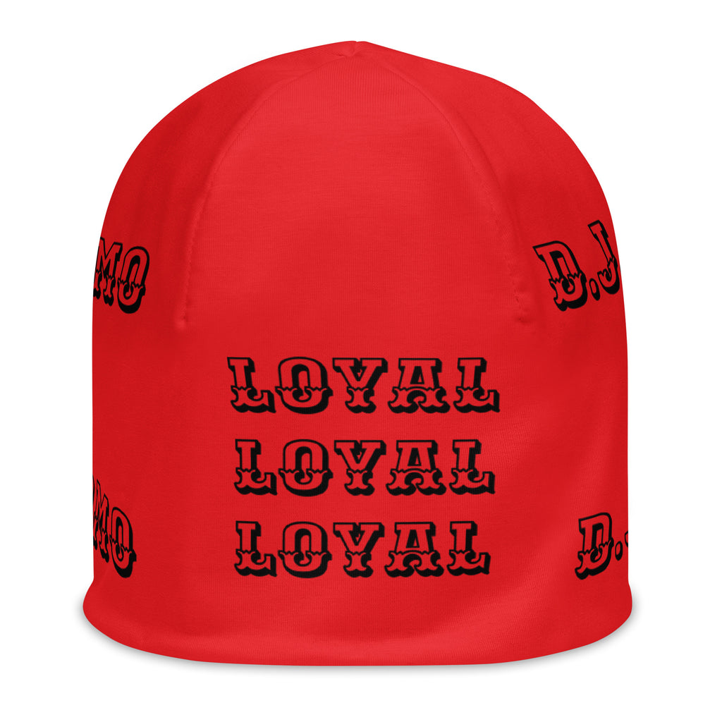 "LOYAL" Beanie Red/Black