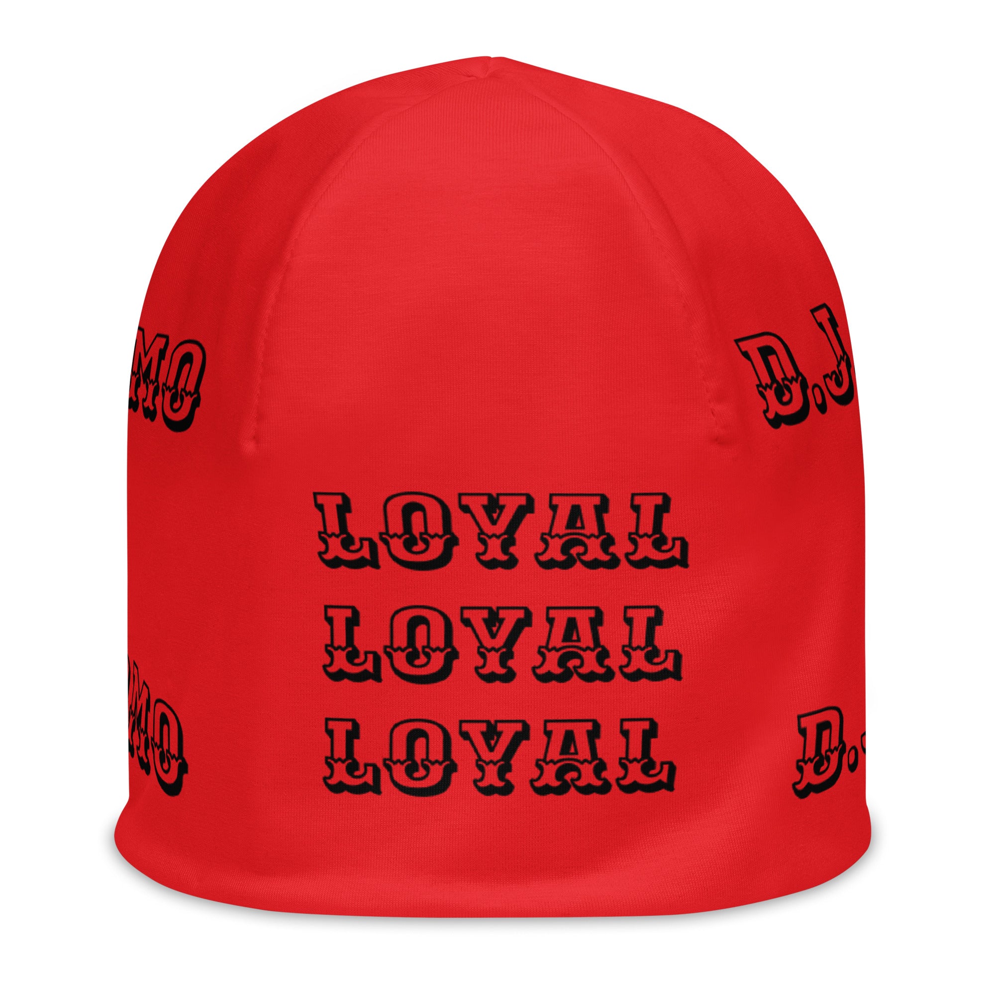"LOYAL" Beanie Red/Black