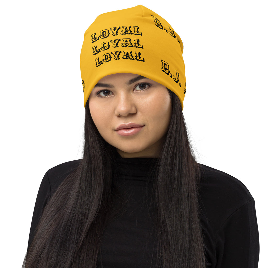 "LOYAL" Beanie Gold/Black