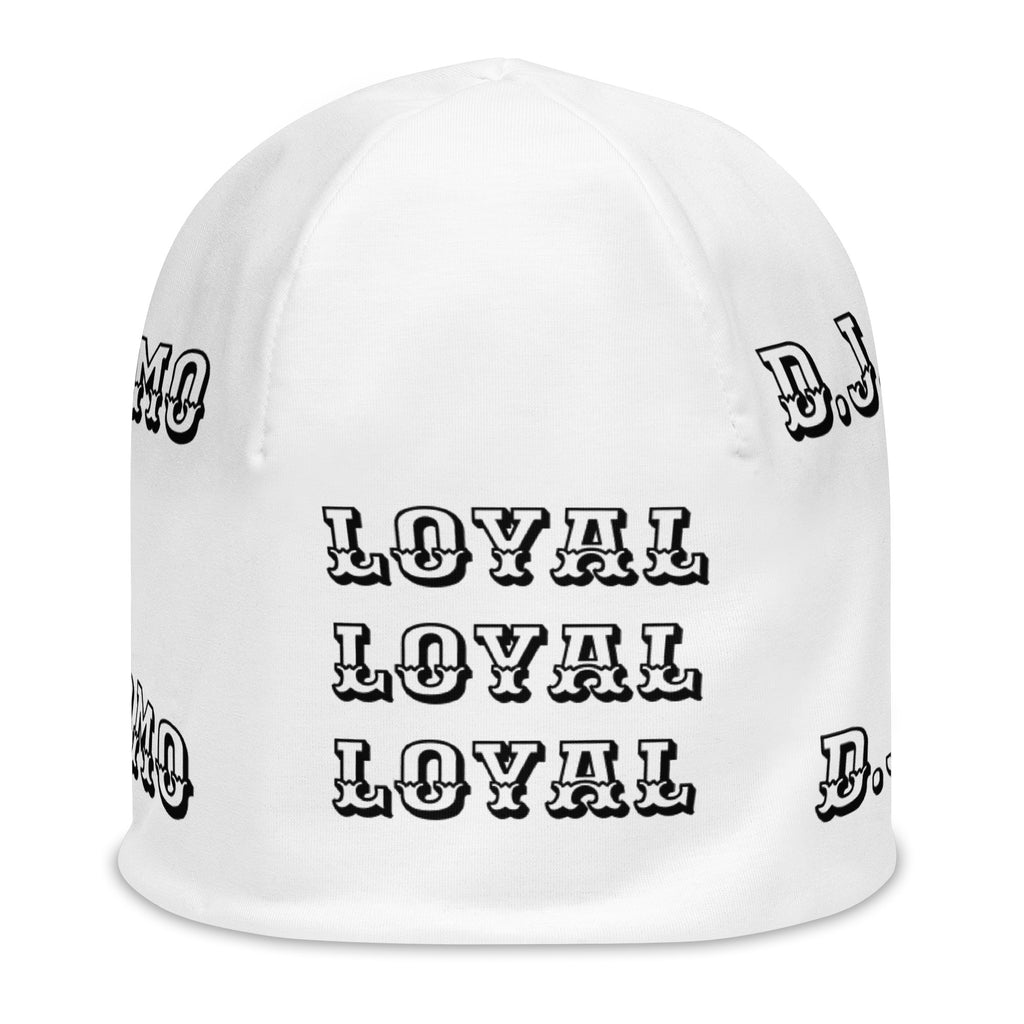 "LOYAL" Beanie White/Black