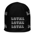 "LOYAL" Beanie Black/White